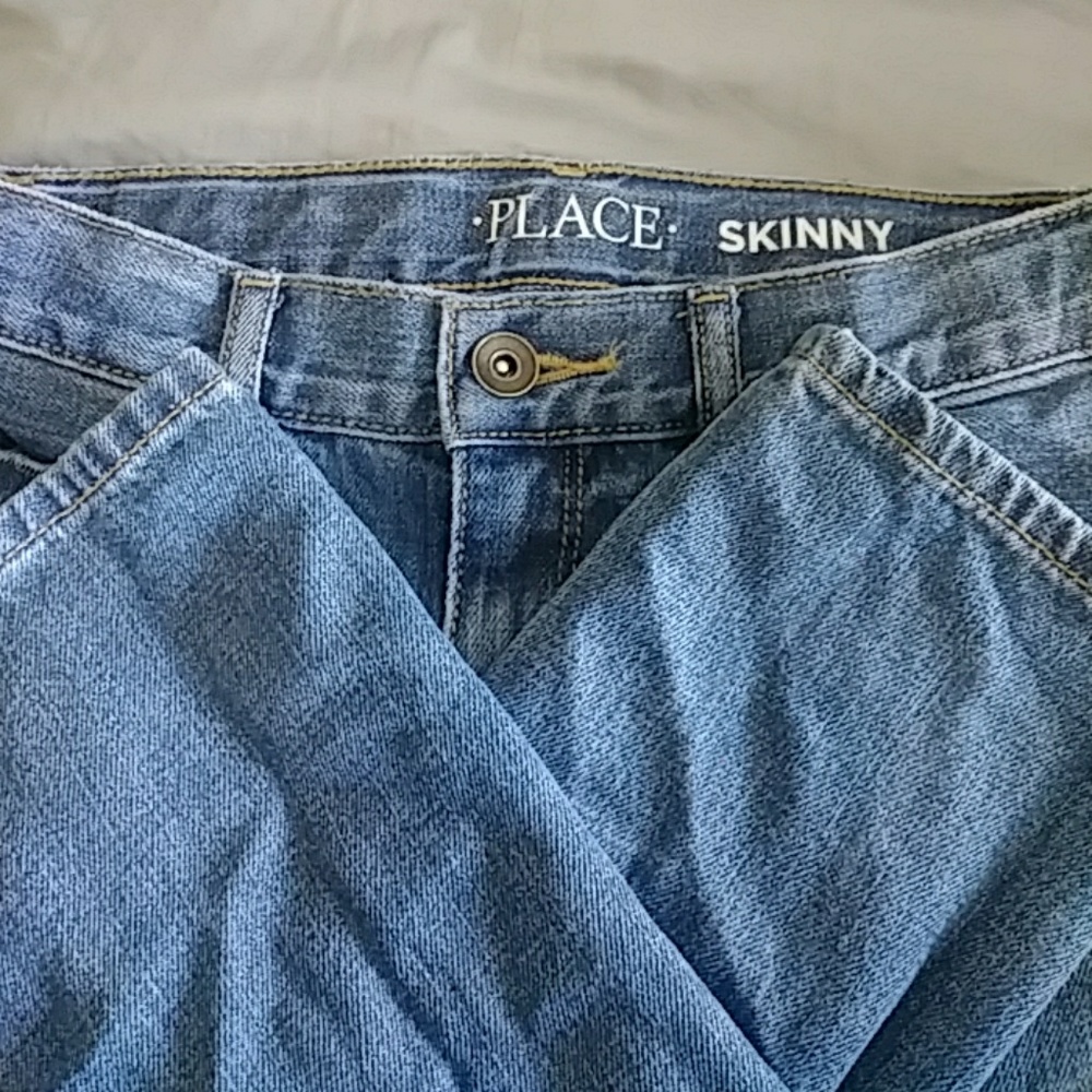 Children's Place skinny light blue jeans